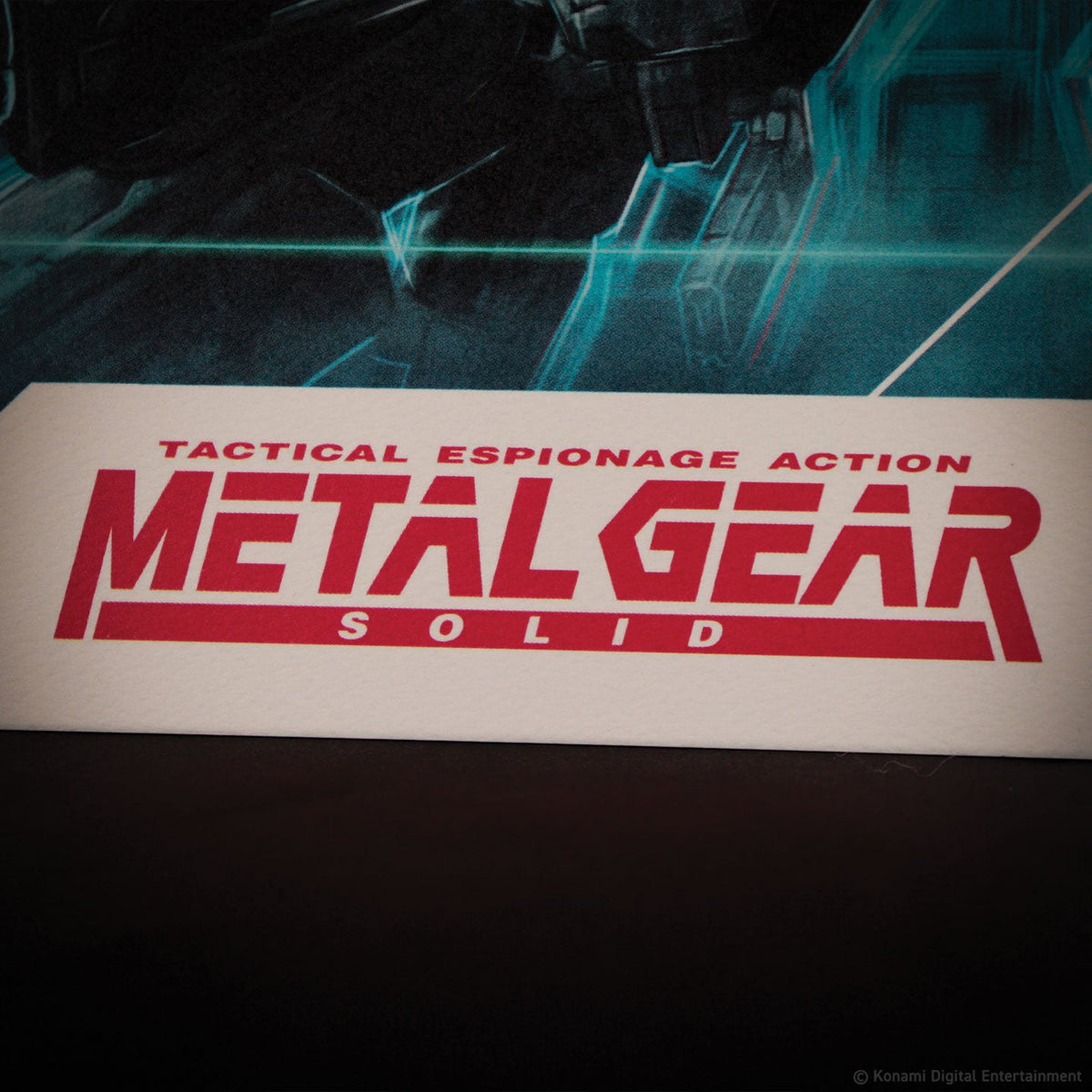 Metal Gear Solid Collector's Poster - A3 Mount