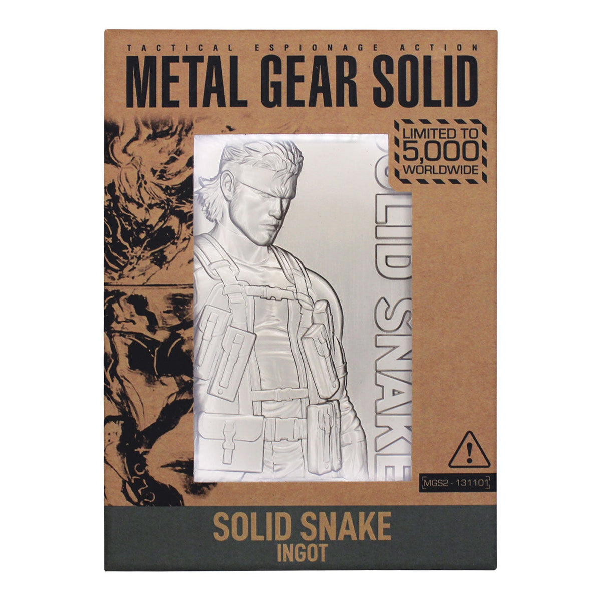 Metal Gear Solid Ingot Collector - 2 Solid Snake