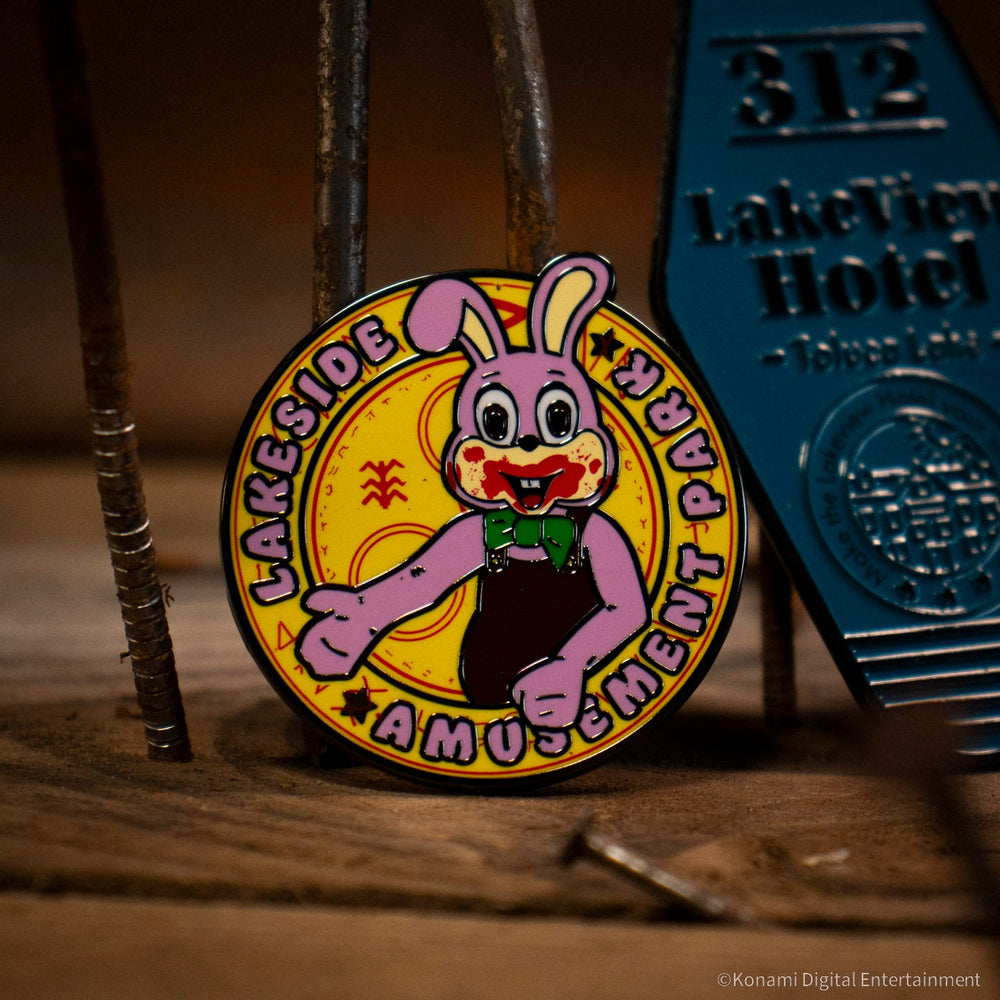 Pin's Silent Hill - Robbie the Rabbit Enamel
