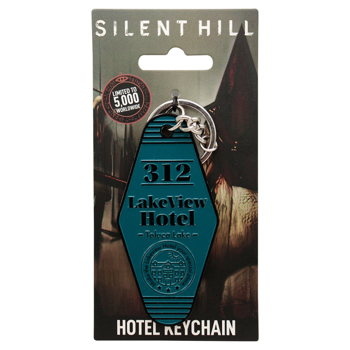 Silent Hill Collector's Item - Hotel Keychain - Teal Edition