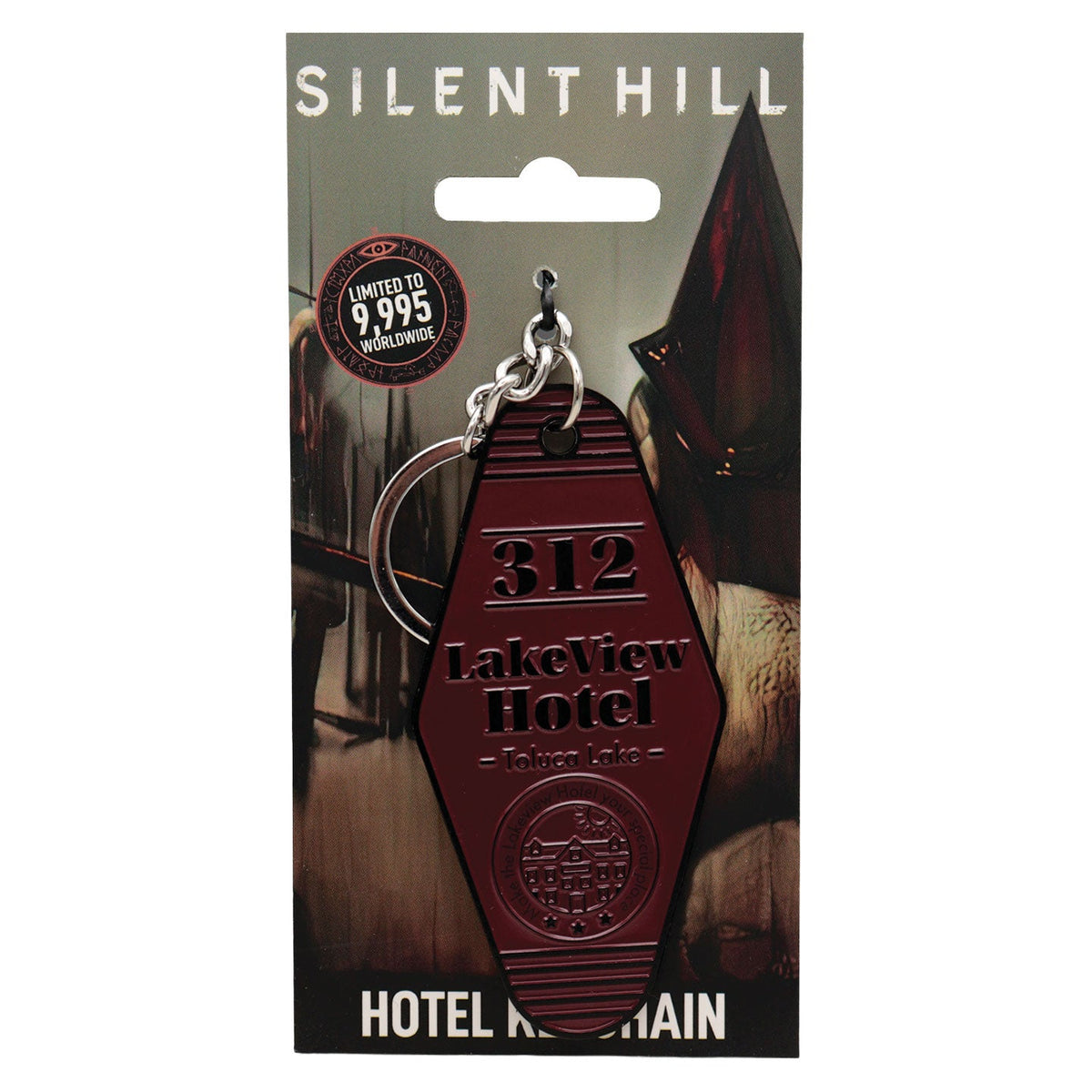 Silent Hill Collectible - 2 - Hotel Keychain - Red Edition
