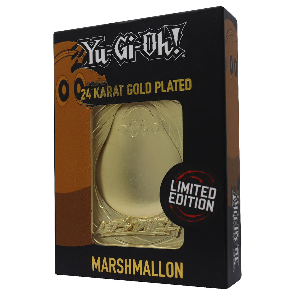 Carte métal collector Yu-Gi-Oh! - 24K Gold Plated Marshmallon