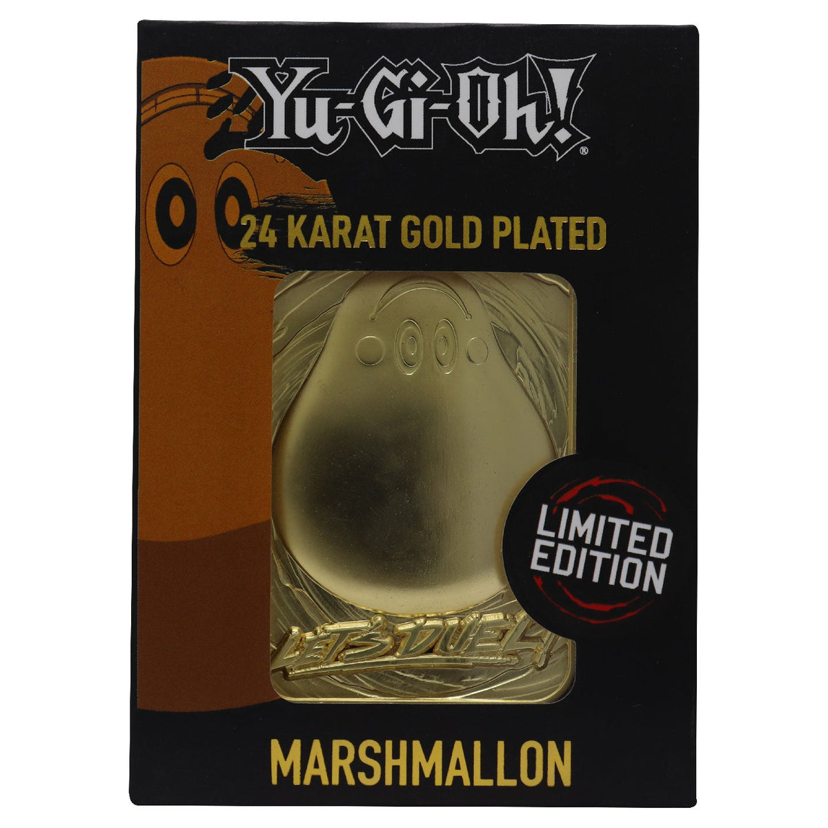 Yu-Gi-Oh! Collector Metal Card - 24K Gold Plated Marshmallon