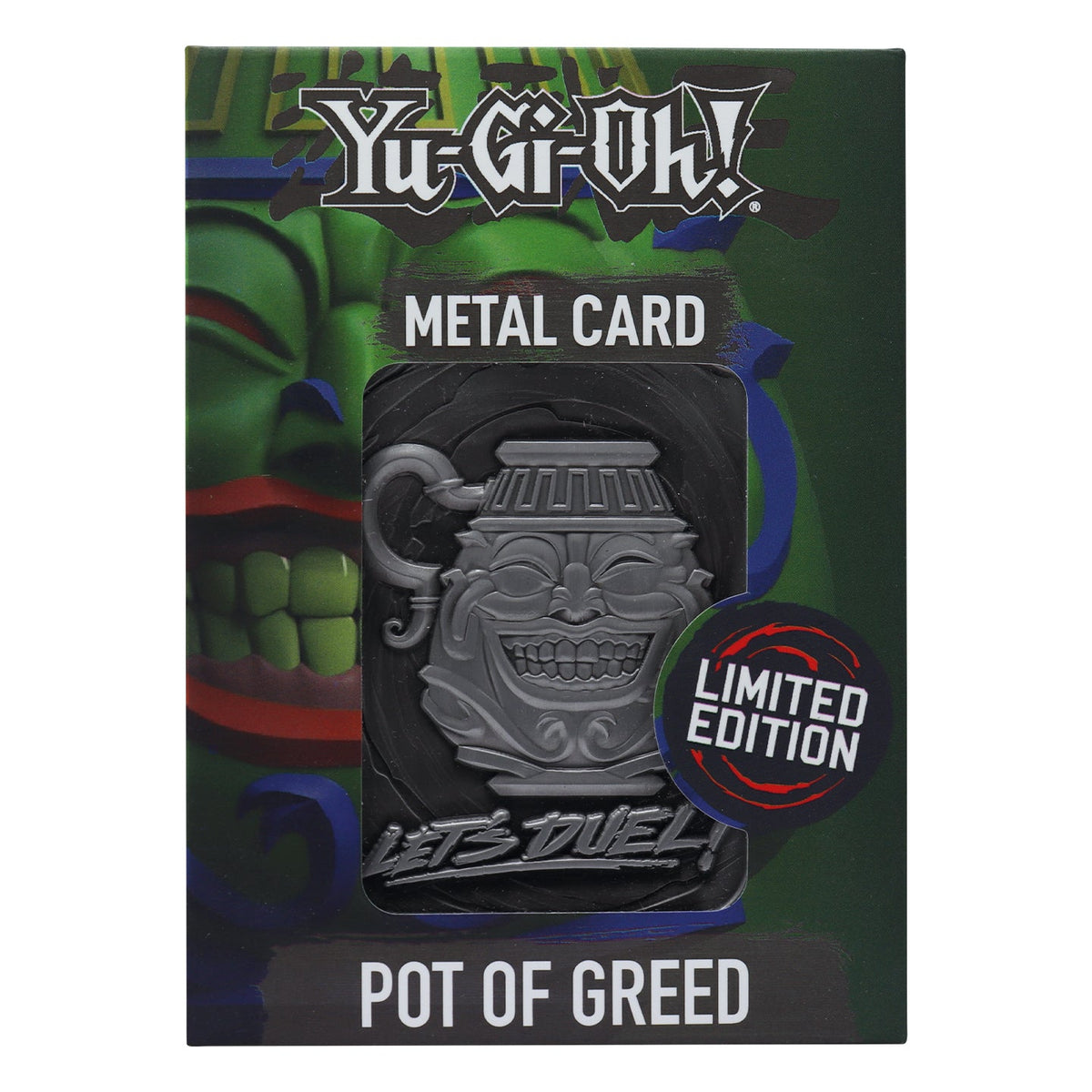 Yu-Gi-Oh! Collector Metal Card - Pot of Greed