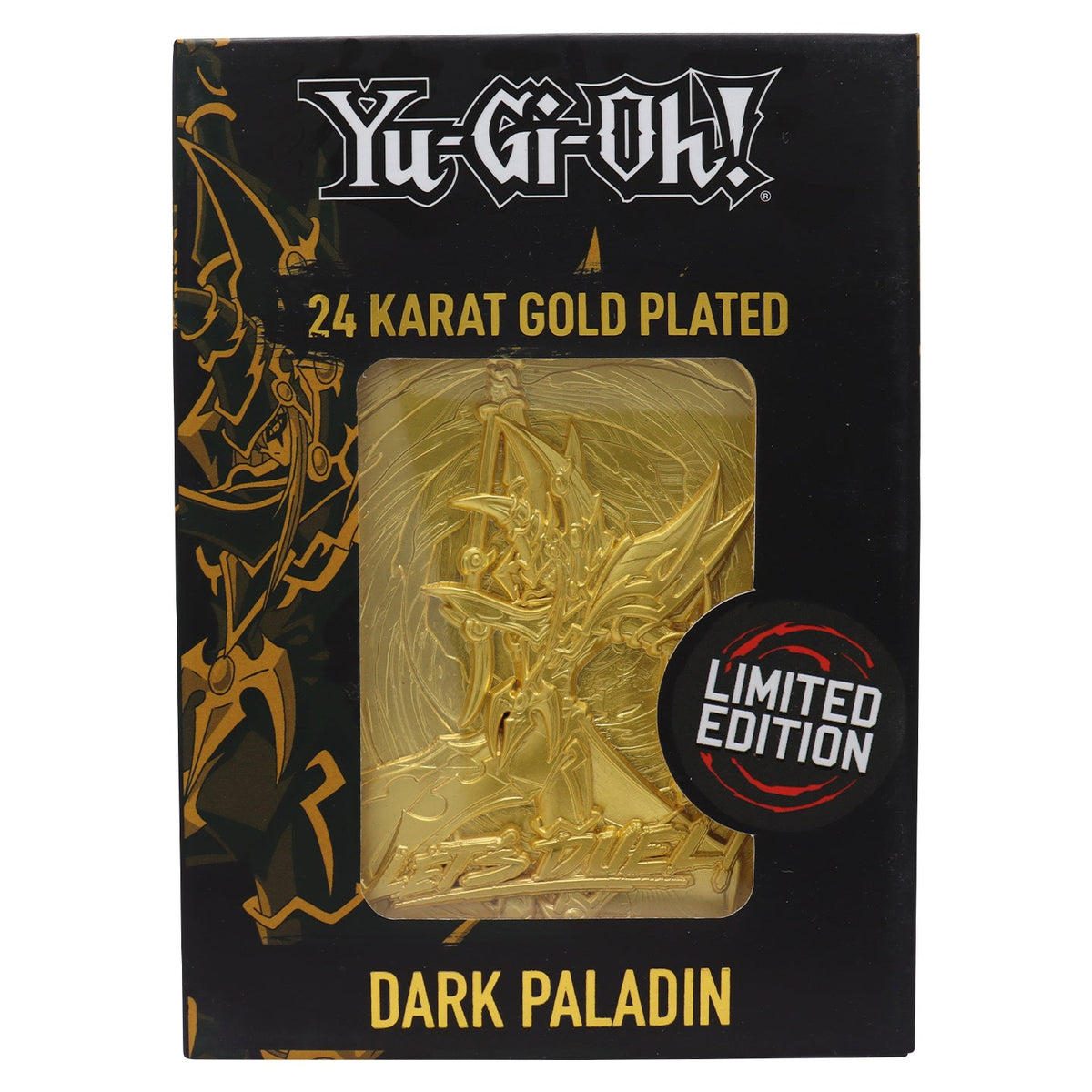 Yu-Gi-Oh! Collector Metal Card - 24K Gold Plated Dark Paladin