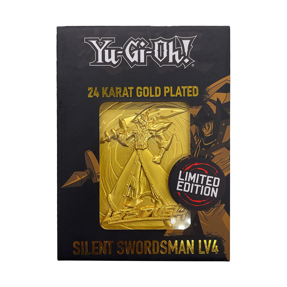 Yu-Gi-Oh! Collector Metal Card - 24K Gold Plated Silent Swordsman