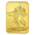 Lingot plaqué or collector Yu-Gi-Oh! - GX Elemental Hero Burstinatrix 24K