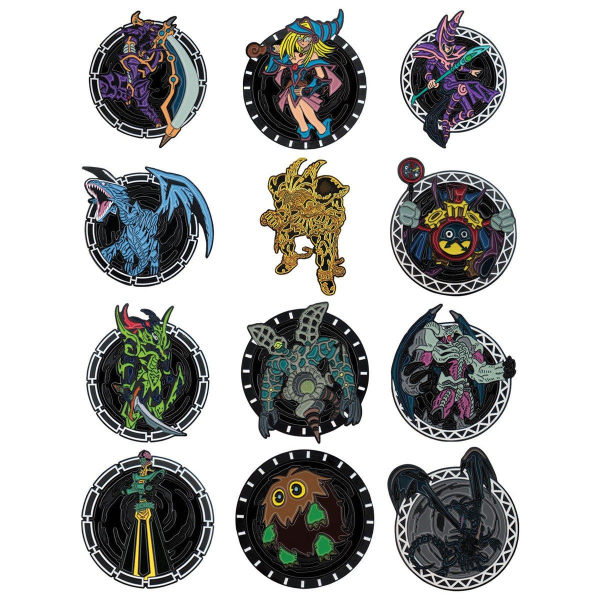 Display of 12 Yu-Gi-Oh! blind boxes - Mystery