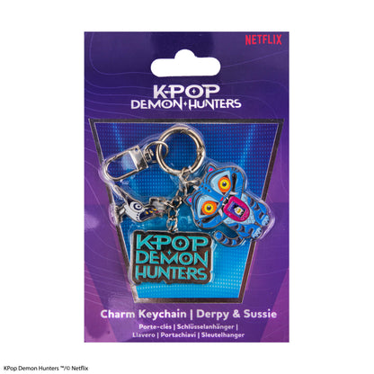 Derpy & Sussie Charm Keychain