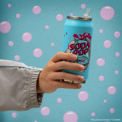Insulated Tumbler with Soda Pop Straw