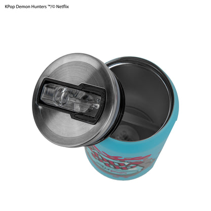 Insulated Tumbler with Soda Pop Straw