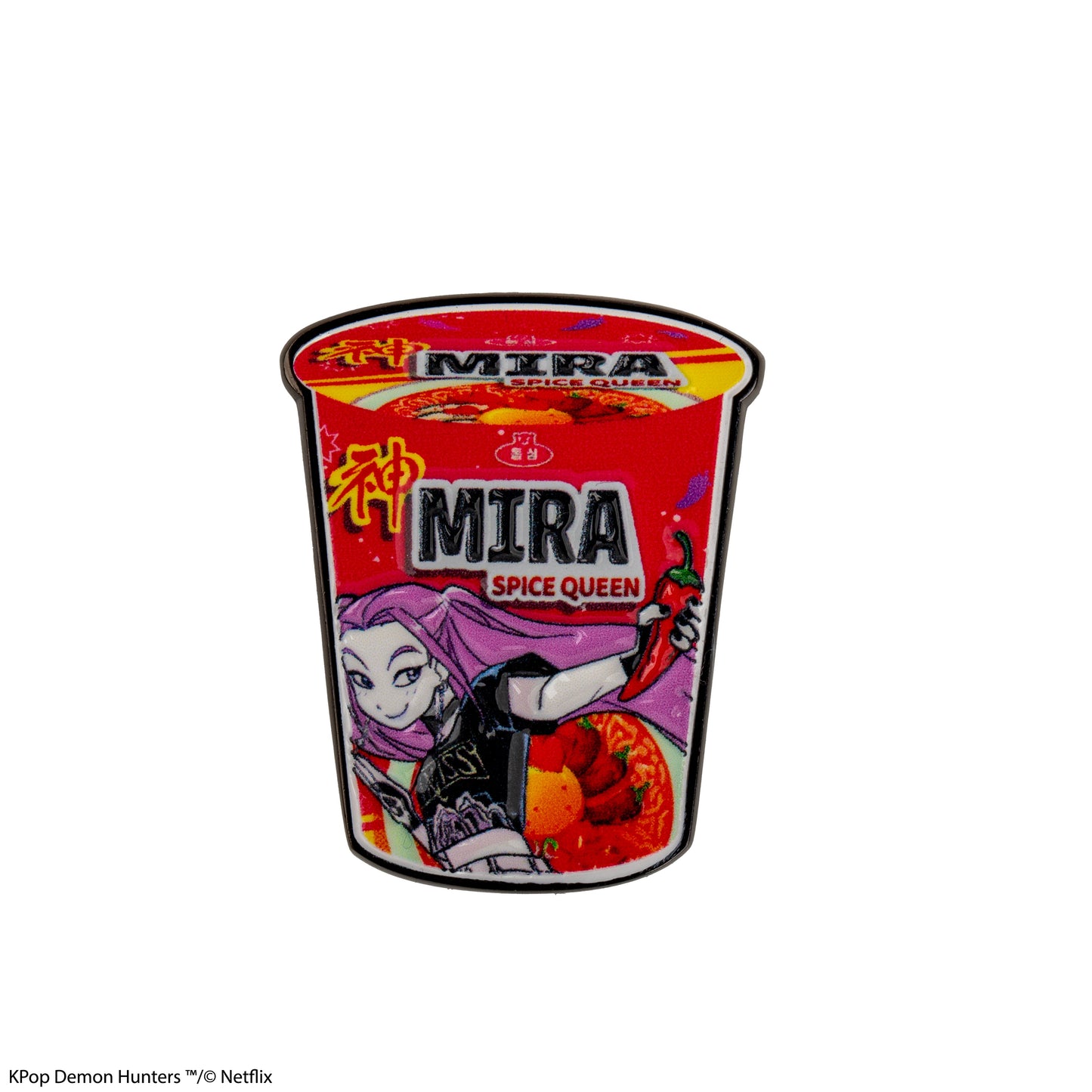 Mira Spice Queen Noodles Pin