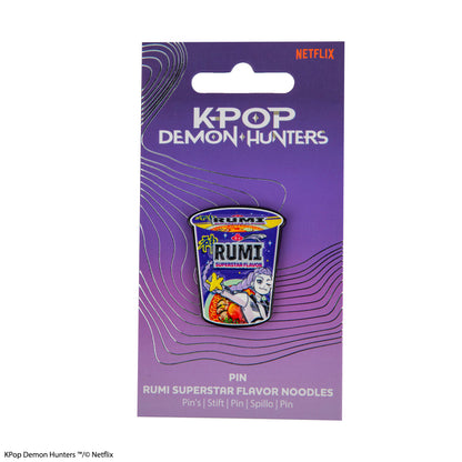 Rumi Noodles Superstar Flavor Pin