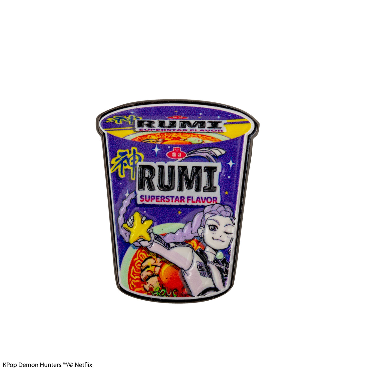 Rumi Noodles Superstar Flavor Pin