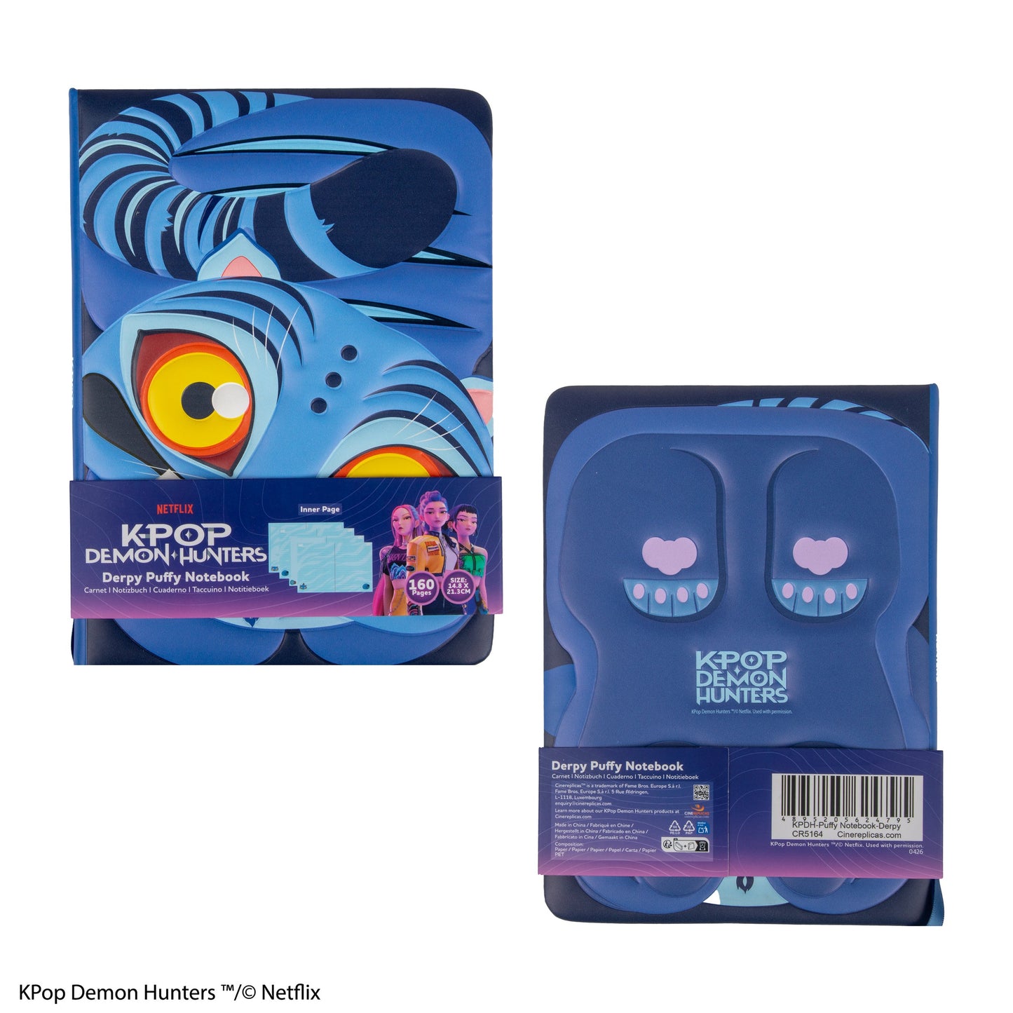Carnet en relief Derpy