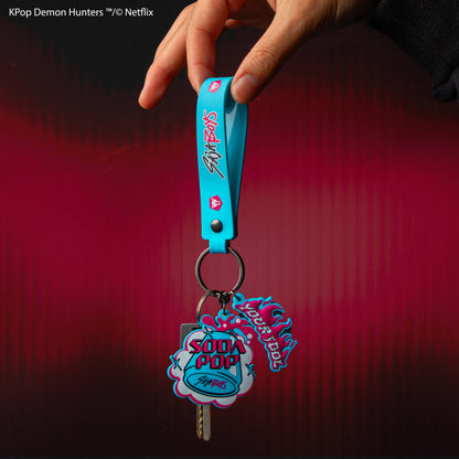 Soda Pop Lanyard Keychain