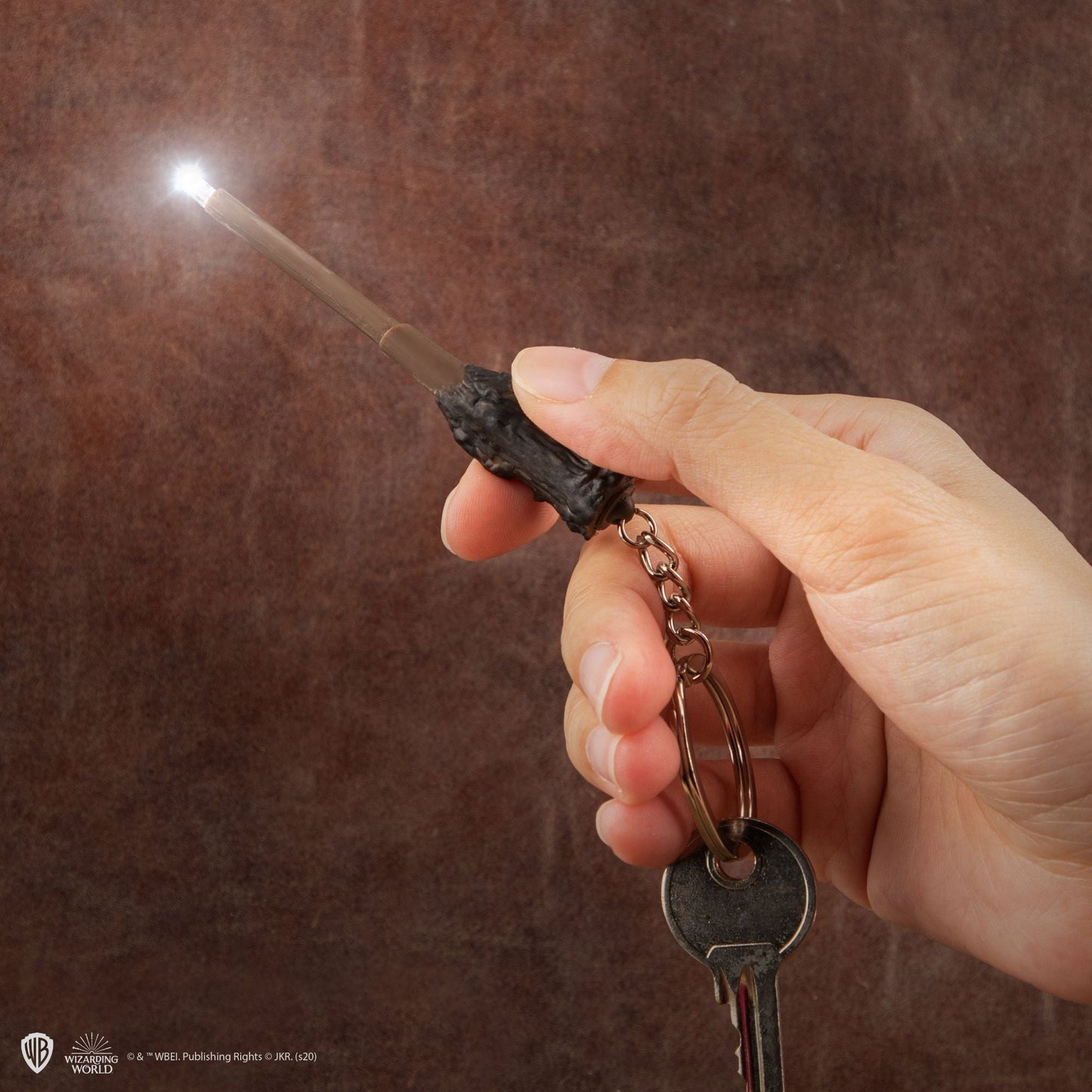 Harry Potter Wand Light-Up Keychain