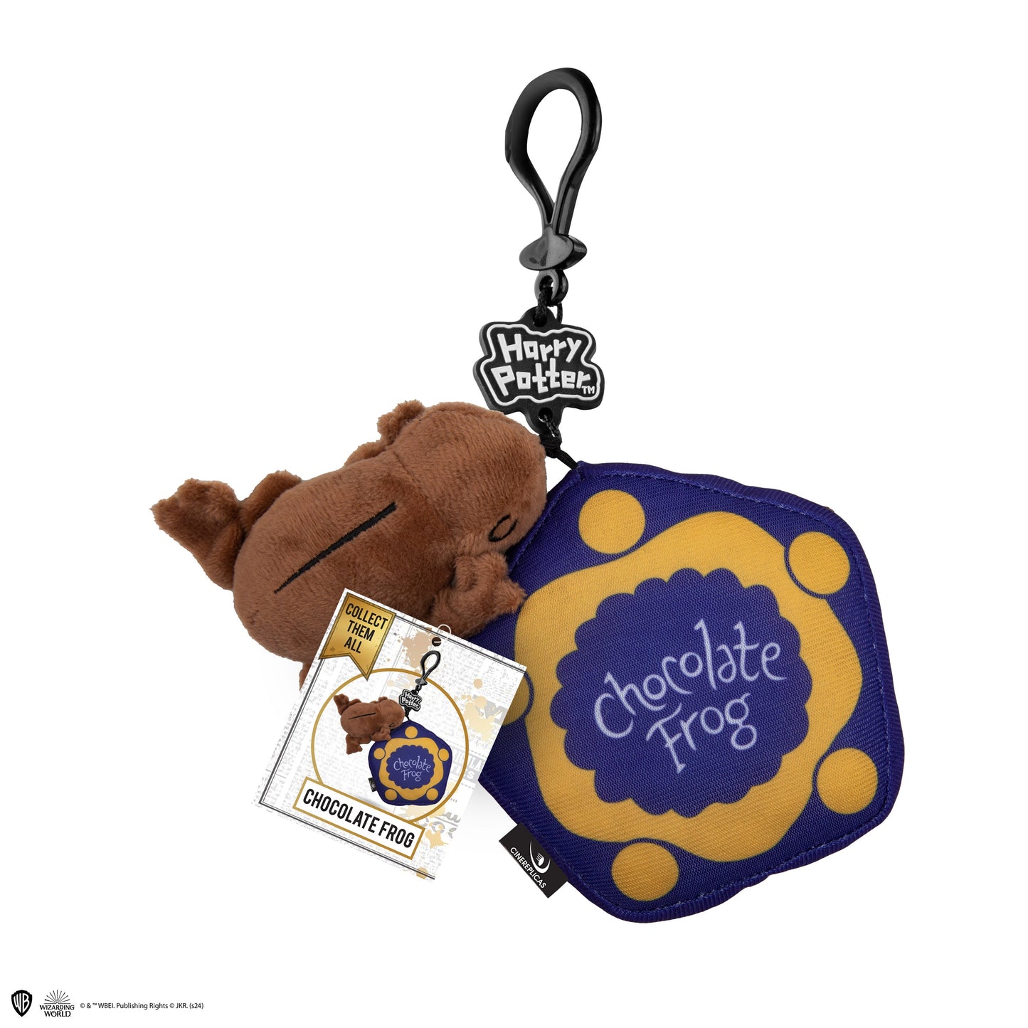 Chocolate Frog Plush Keychain