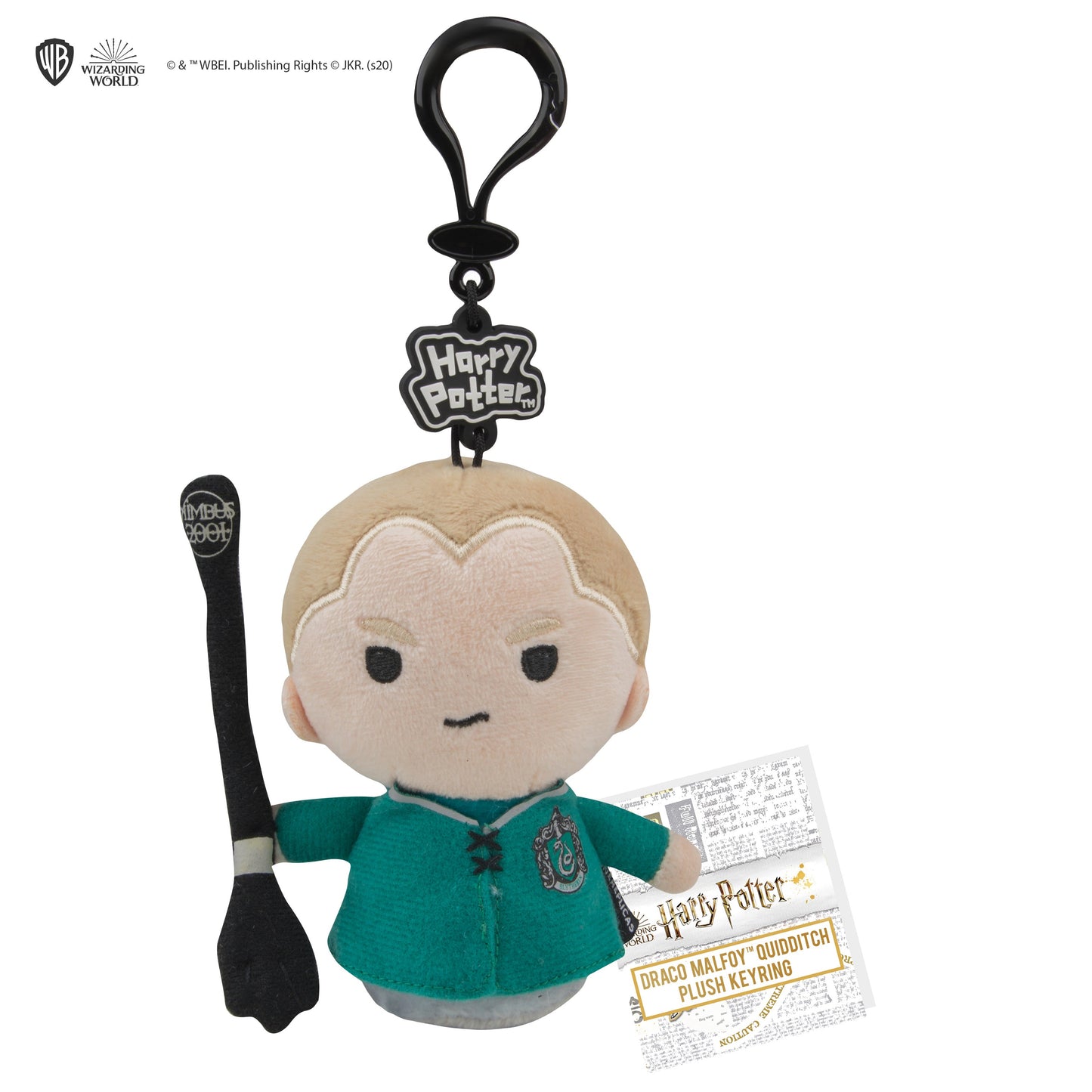Draco Malfoy Quidditch Plush Keychain