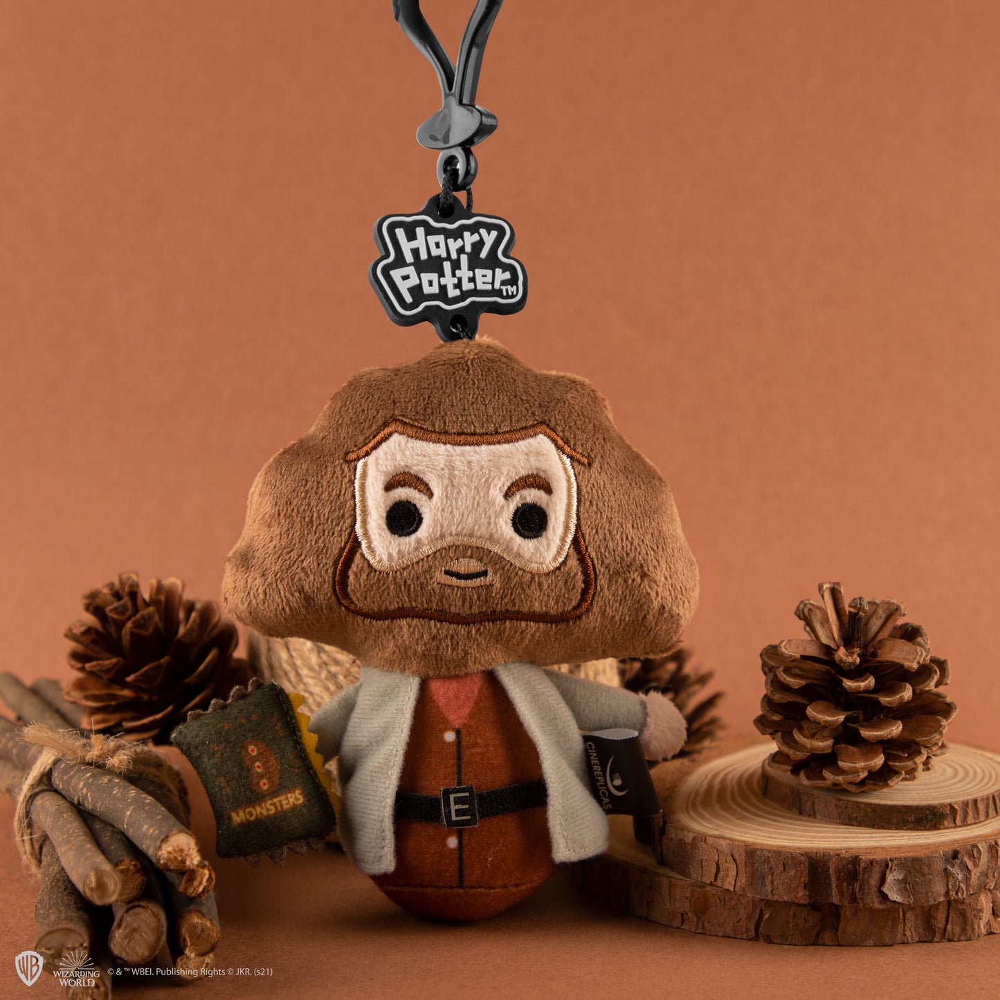 Rubeus Hagrid Plush Keychain