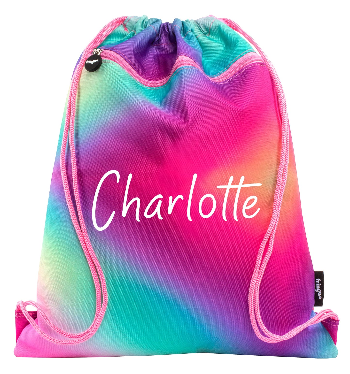 Personalized Drawstring Bag - Pastel