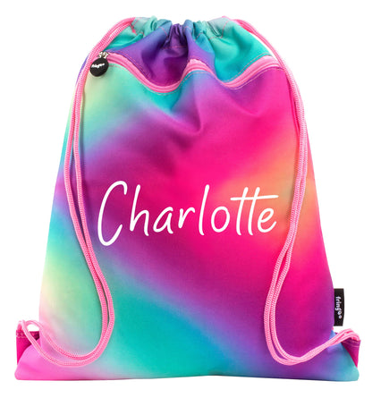 Personalized Drawstring Bag - Pastel