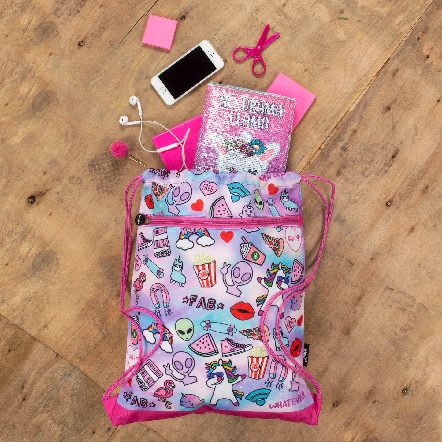 Sac à cordon – Teen Doodle