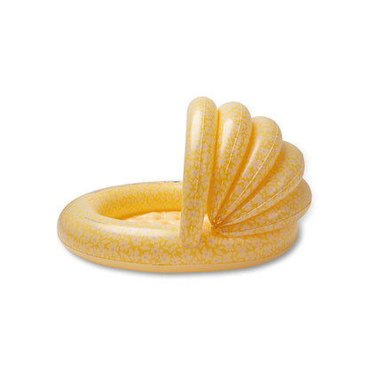 Kids Pool - Yellow - Florish - Ø 100 cm with Canopy