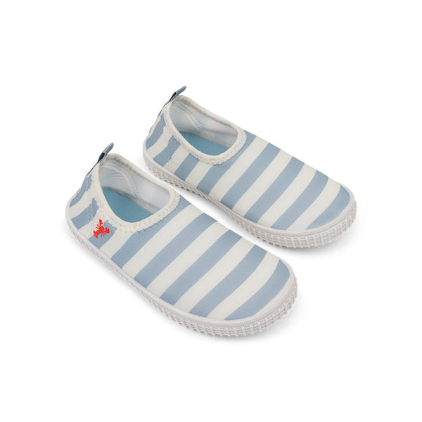 Chaussures aquatiques pour enfants - Bleu/Blanc - Homard Raie - Taille 19-29