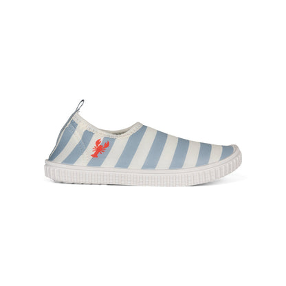 Chaussures aquatiques pour enfants - Bleu/Blanc - Homard Raie - Taille 19-29