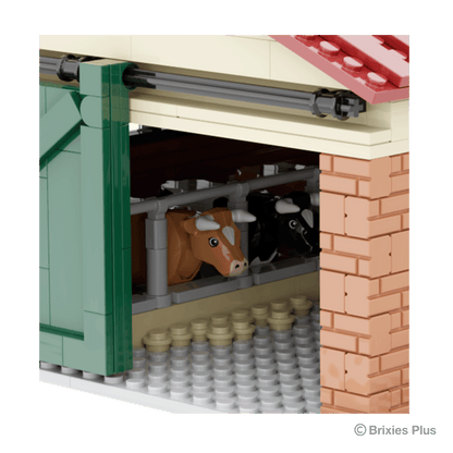 BRIXIES Plus Cow Barn