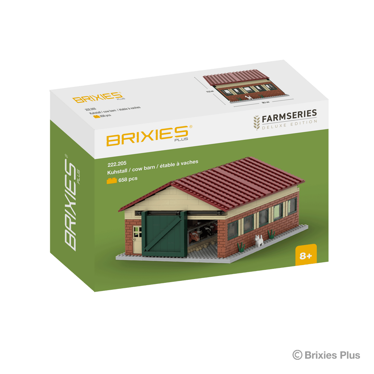 BRIXIES Plus Cow Barn