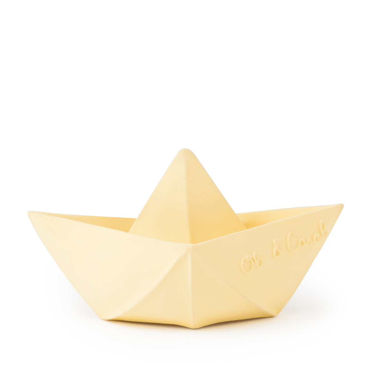 Bateau Origami Vanille, jouet de bain