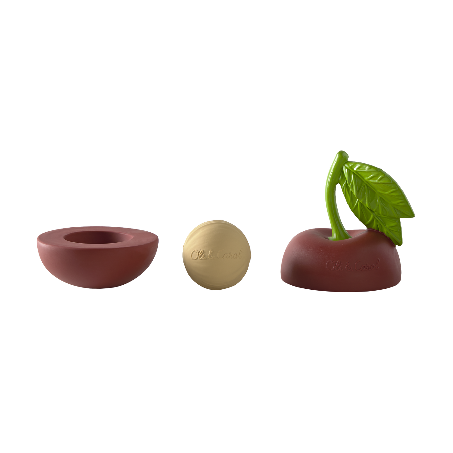 Cherry Stacker Toy & Rattle Ball