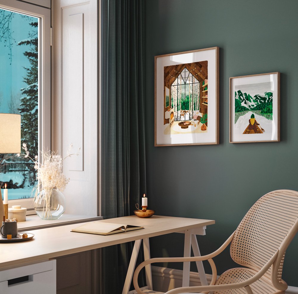 Winter Lake - Poster