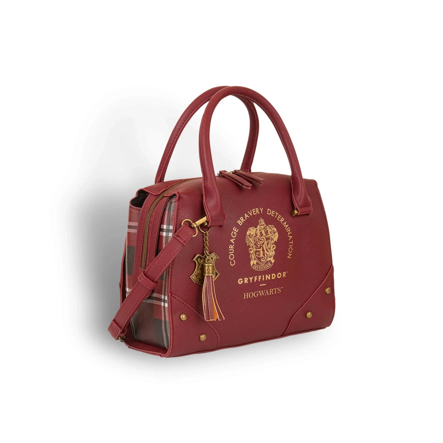 Harry Potter Luxury Plaid Handbag - Gryffindor