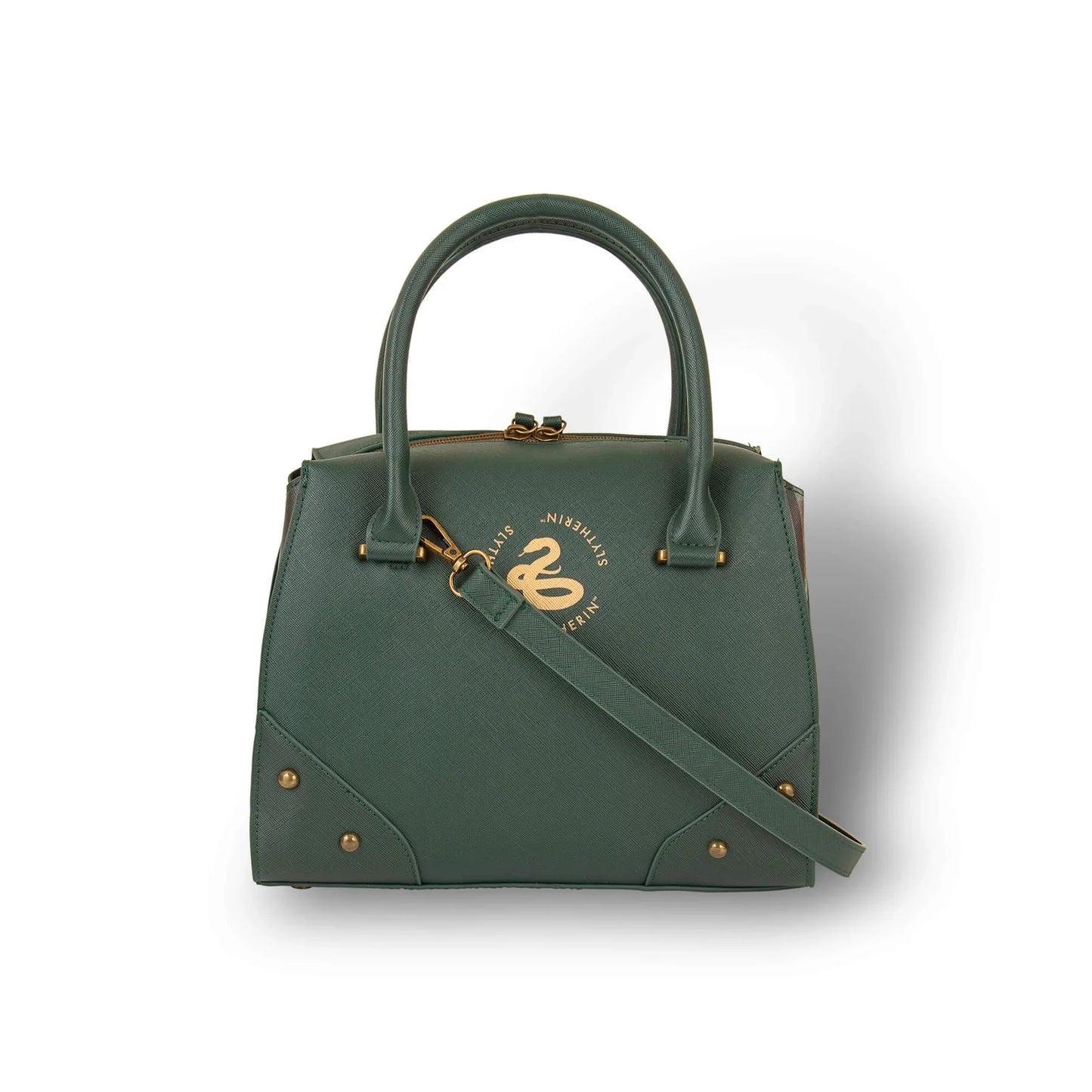 Luxe geruite Harry Potter-handtas - Slytherin