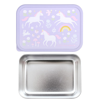 Boîte à déjeuner en inox - Unicorn Dreams – vue 5 – A Little Lovely Company