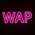 WAP wall neon (wet-a **-p *** y)