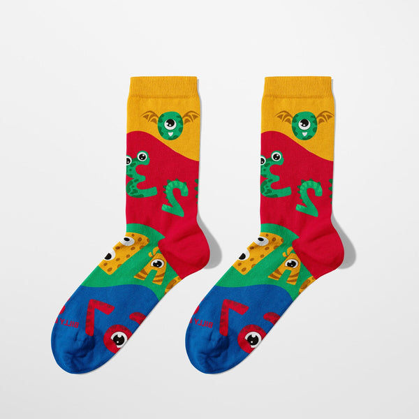 Kids' Letter World Socks