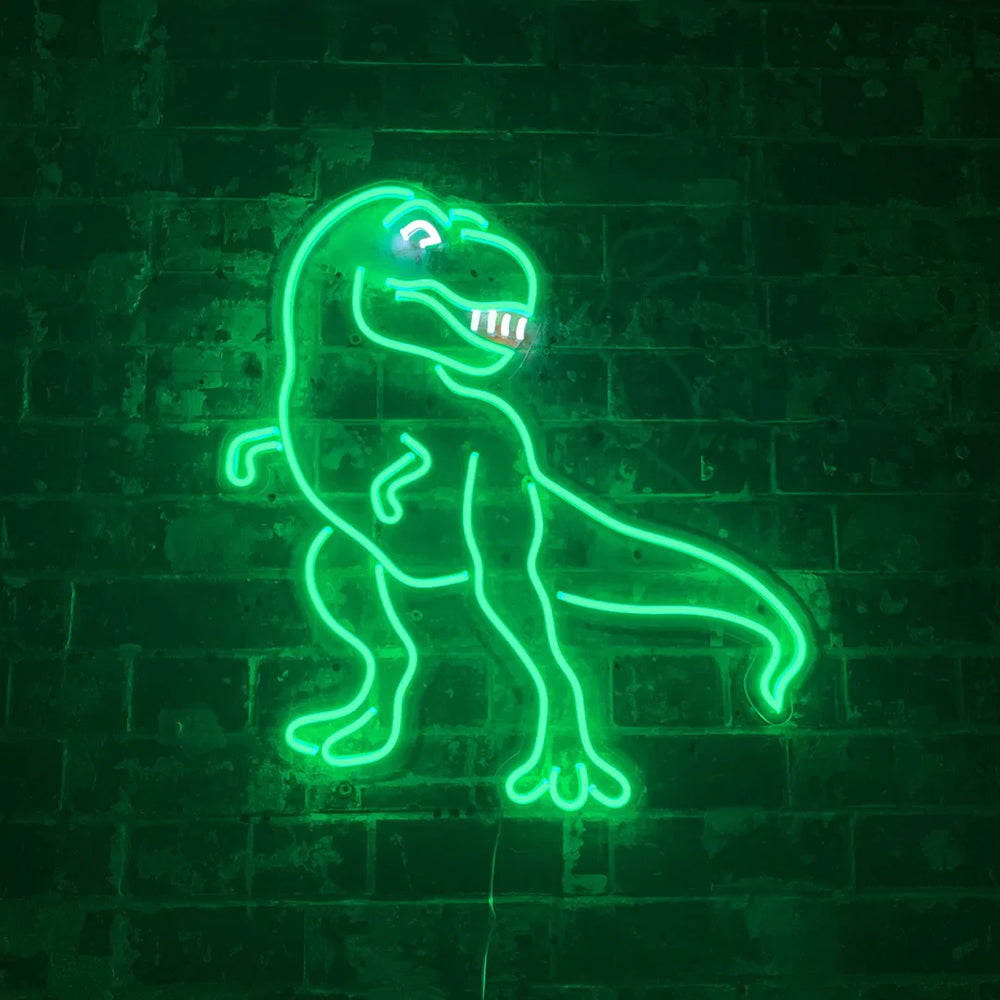 Néon Mural Dinosaure T-Rex