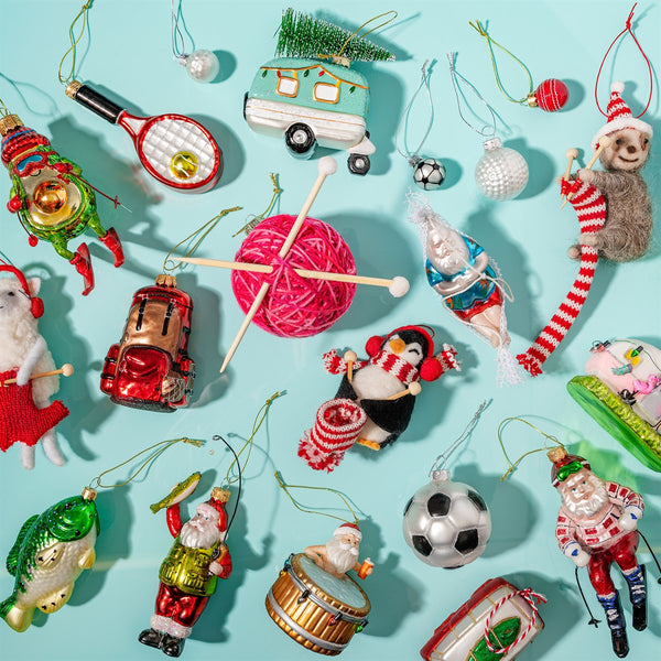 Football Christmas Ornament