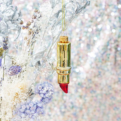 Red Lipstick Christmas Ball