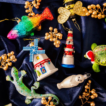 Rainbow Trout Christmas Ball