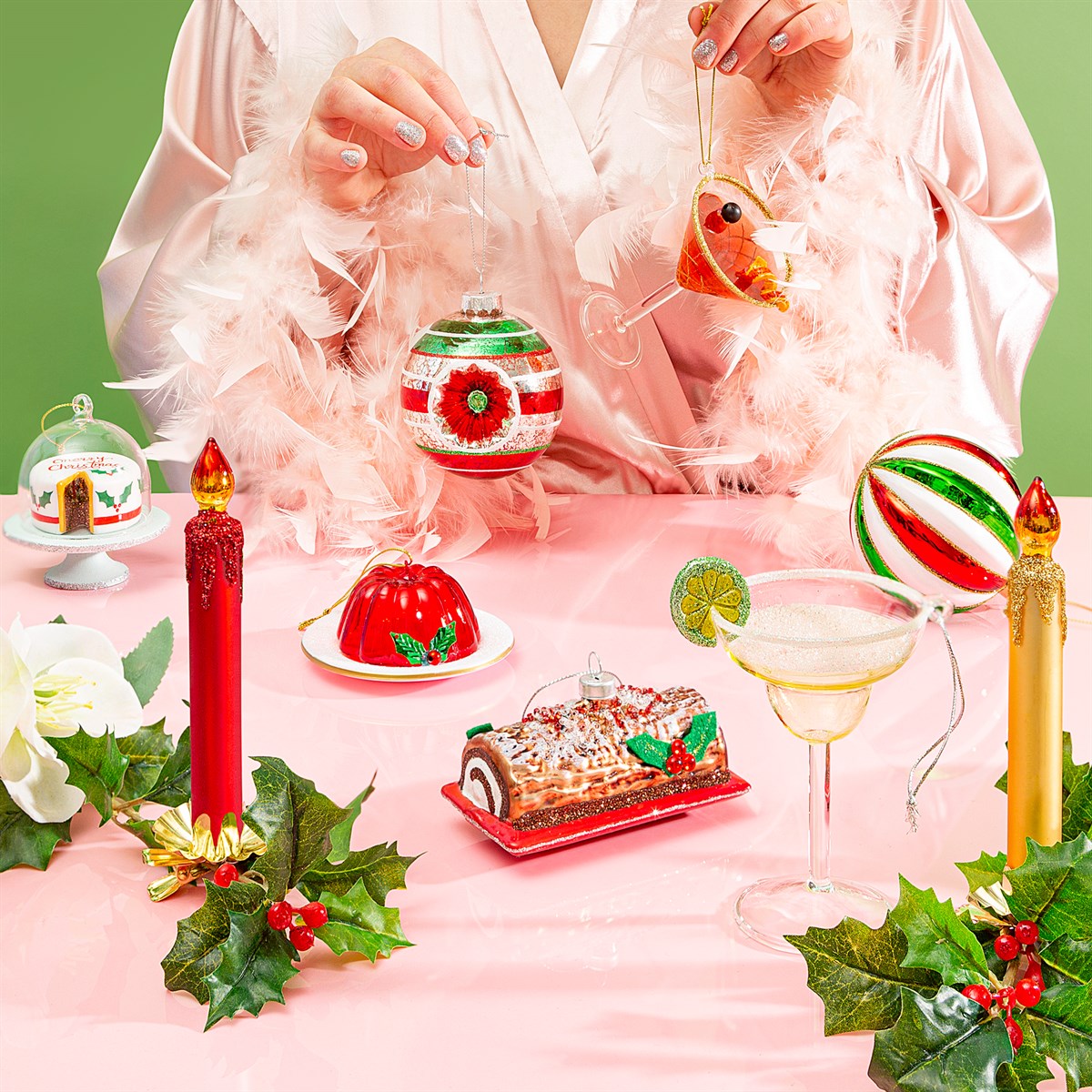 Margarita cocktail-shaped ball