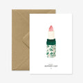 Lipstick - Carte de Voeux