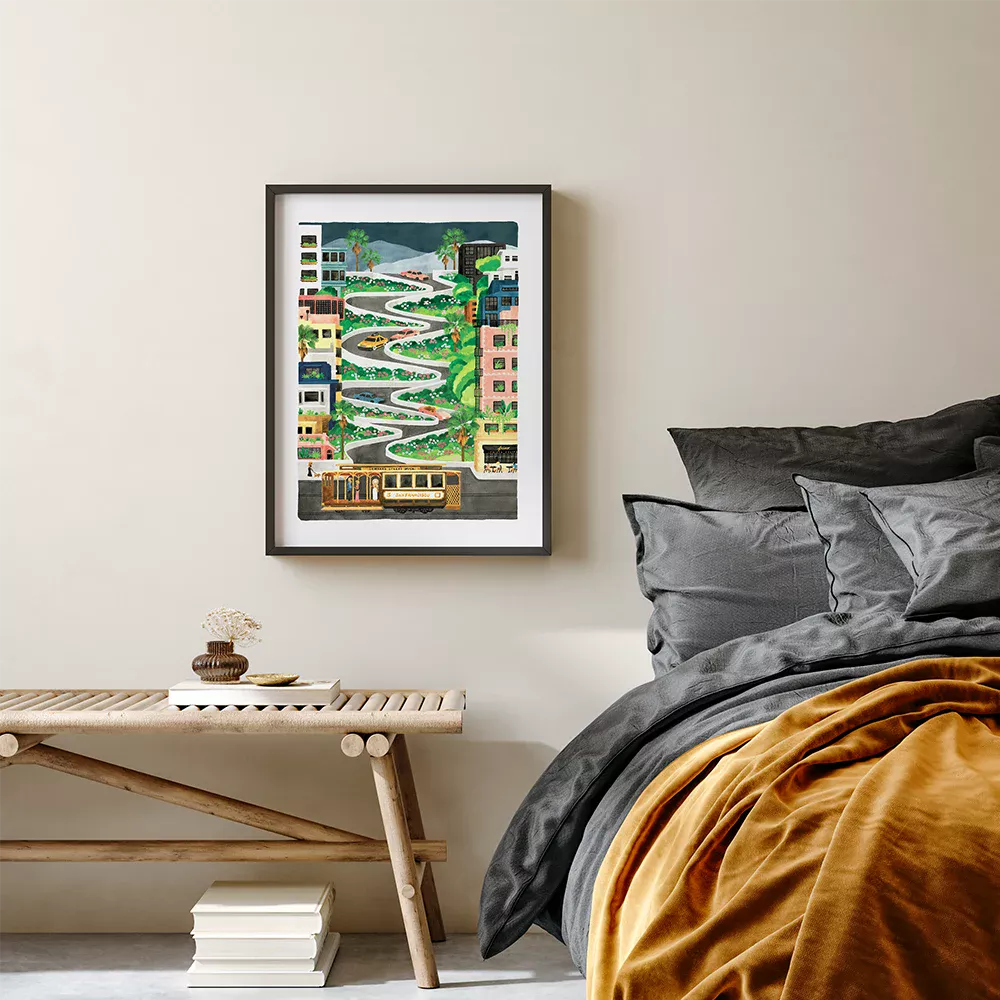 Lombard Street - Poster