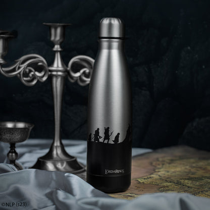 The Fellowship of the Ring Silver Insulated Water Bottle