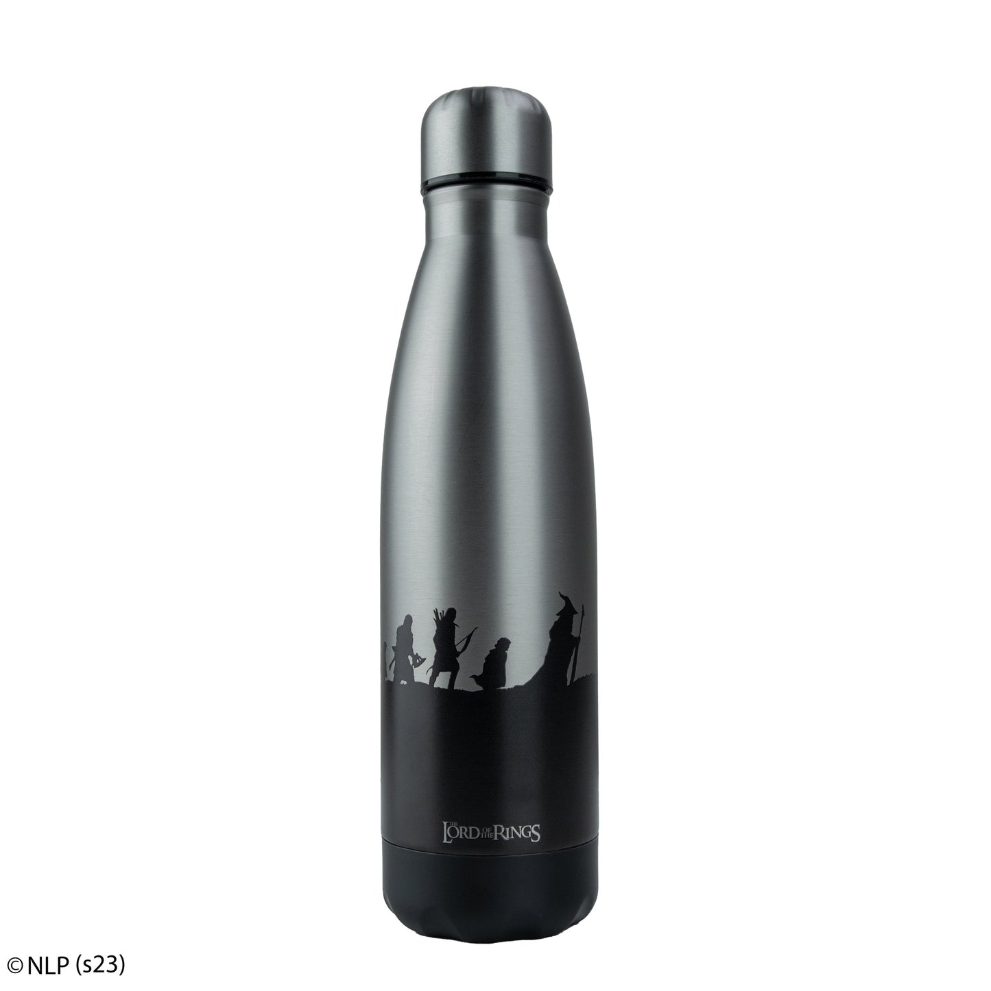 The Fellowship of the Ring Silver Insulated Water Bottle