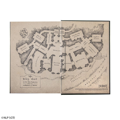 The Hobbit Notebook with Map included